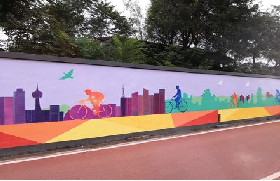 亳州墙体彩绘-围墙