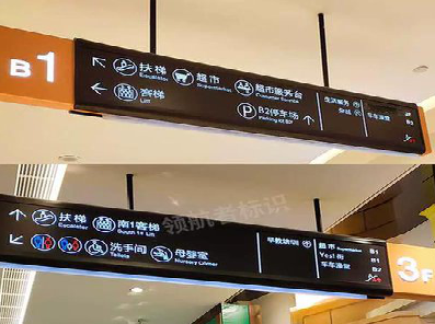 亳州如何通过商场标识牌引导客流分布？
